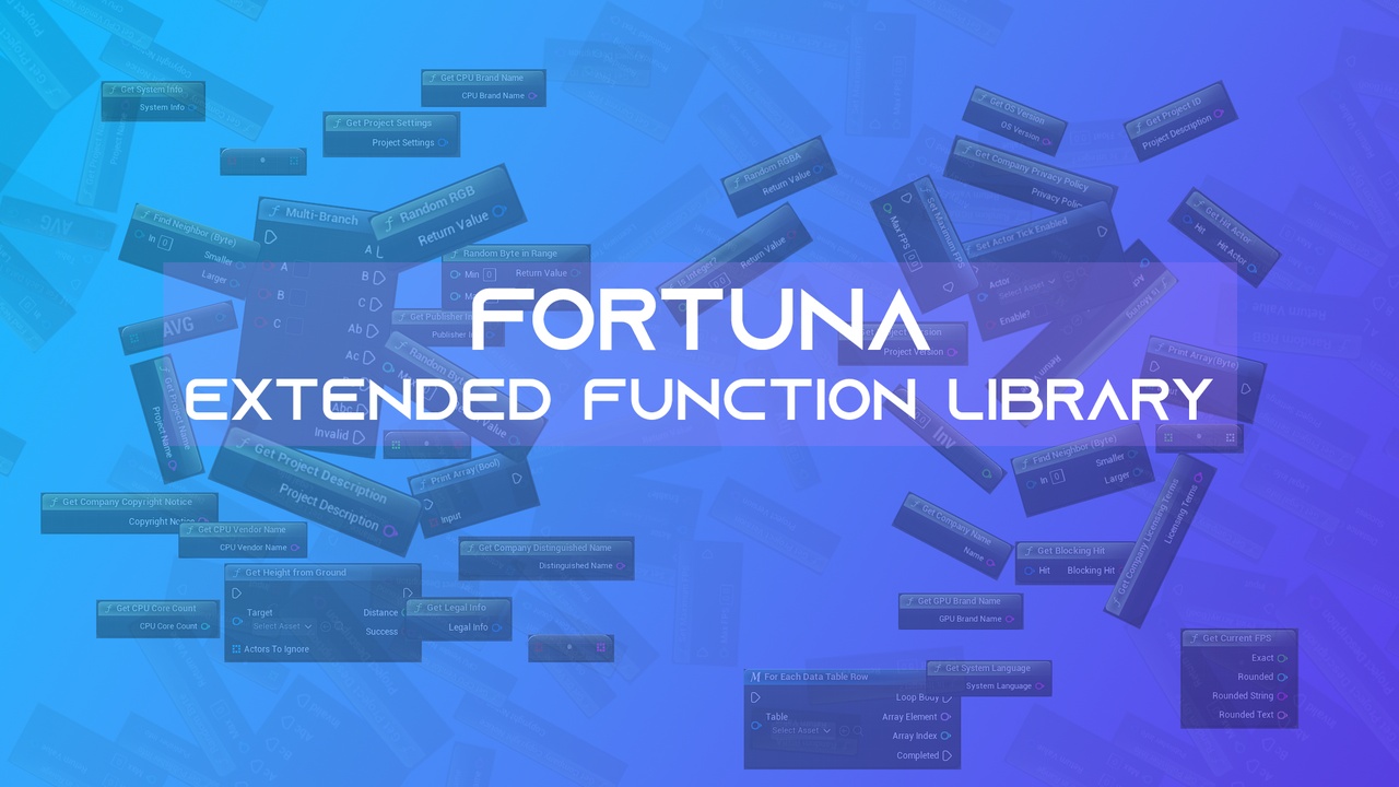 Media 1 for listing Fortuna Extended Function Library (V1.0)