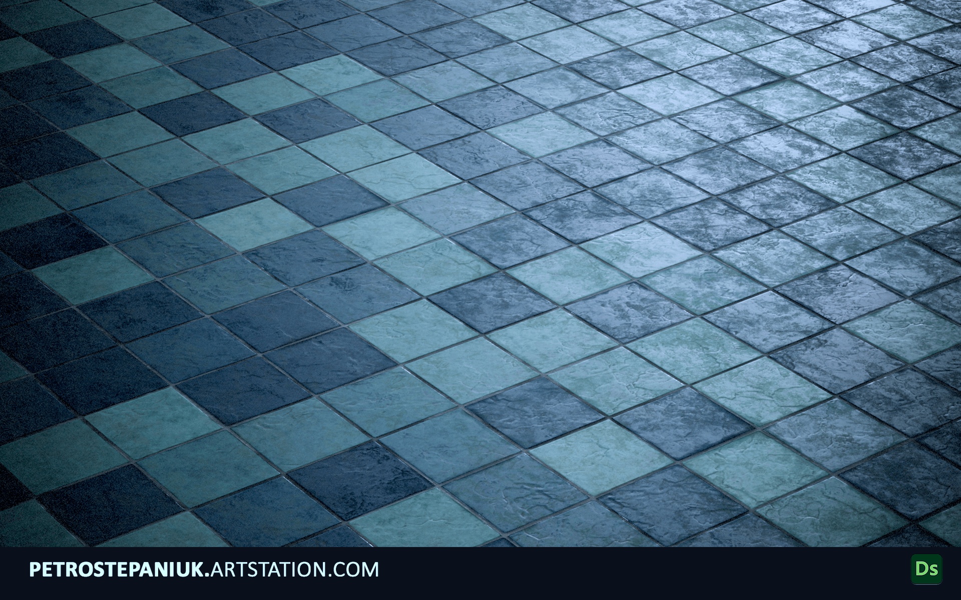 Media 1 for listing Interrior Ceramic Bathroom Tiles 01 PBR Seamless