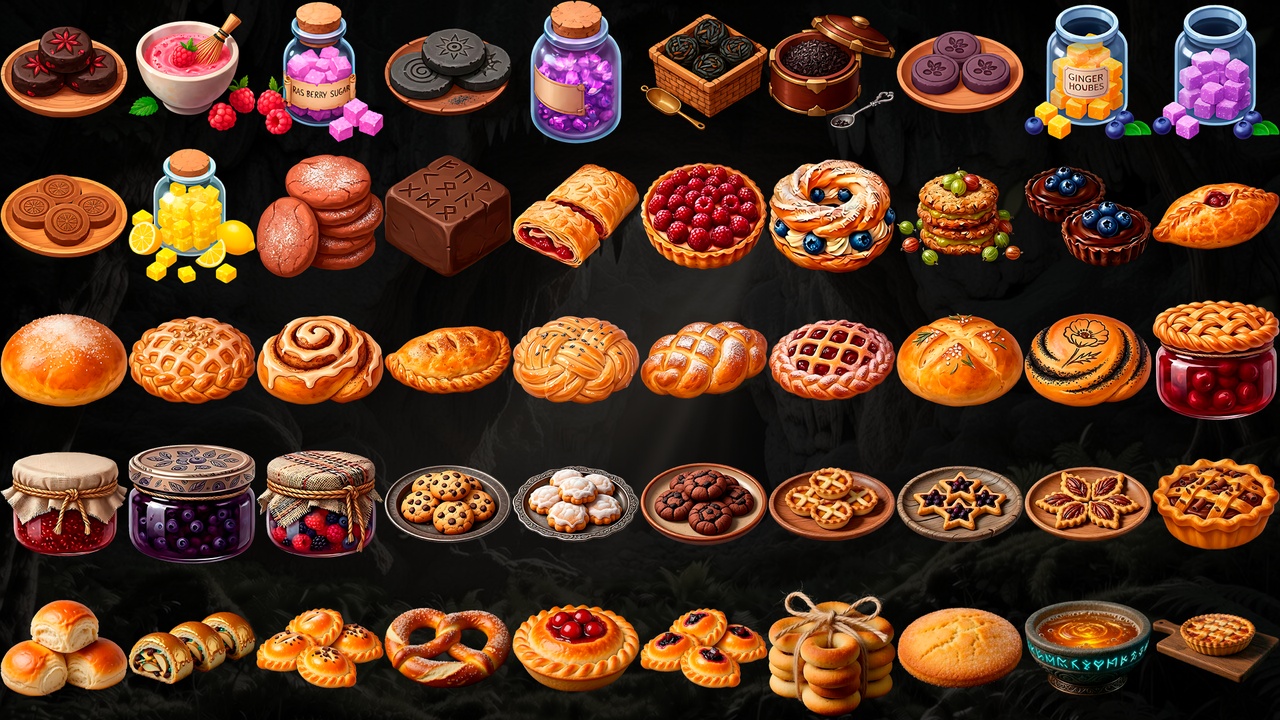 Media 1 for listing Fantasy Sweets Icons