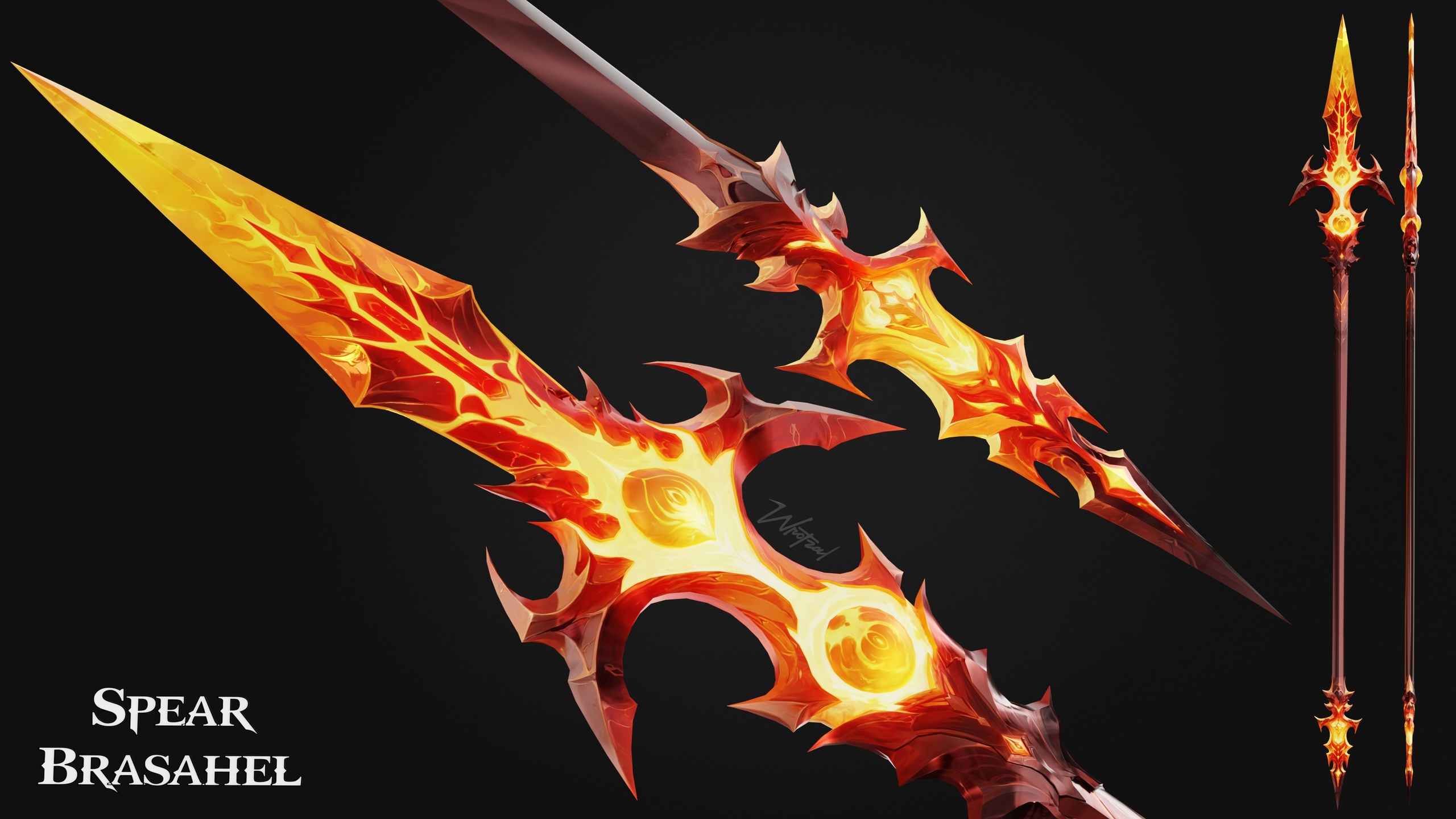 Media 1 for listing Spear Brasahel [Stylized Fantasy]