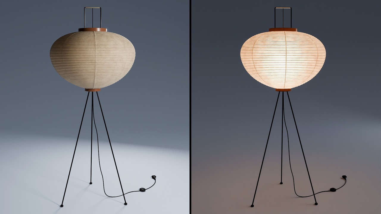 Media 1 for listing Floor Lamp Akari 10A