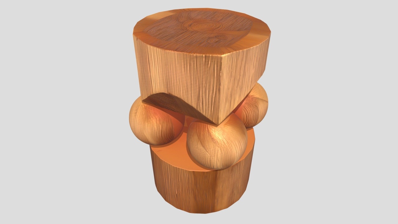 Media 1 for listing Geometric Nightstand