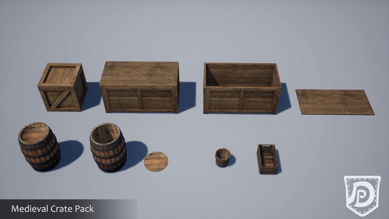 Media 1 for listing Medieval Crate Pack