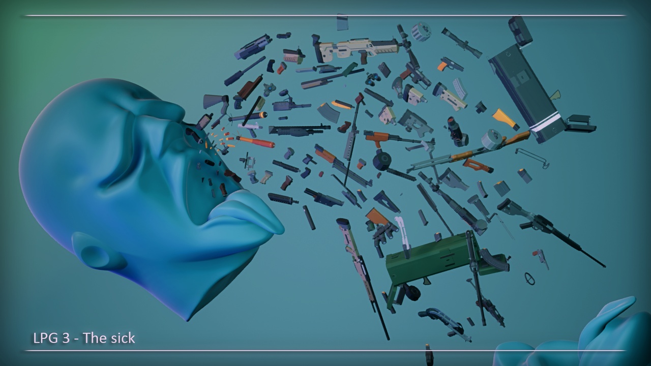 Media 1 for listing Low poly gun pack 3