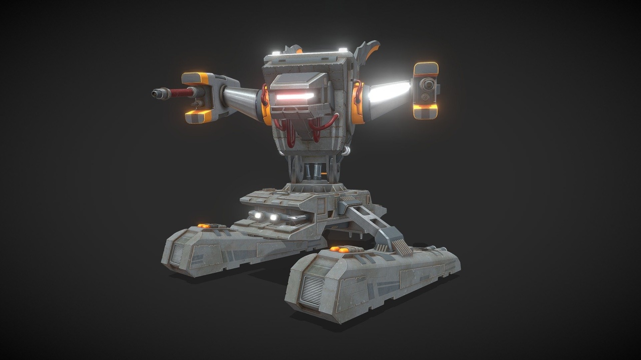 Media 1 for listing Mobile Hover Unit Tank - Posed
