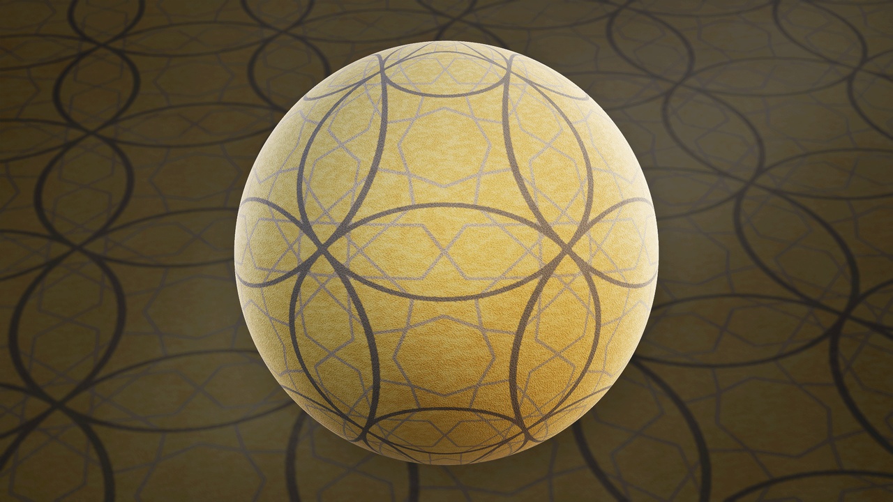 Media 1 for listing Stylized Patterned Carpet 09A - Material