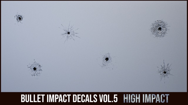 Bullet Impact Decals Vol. 5 - High Impact