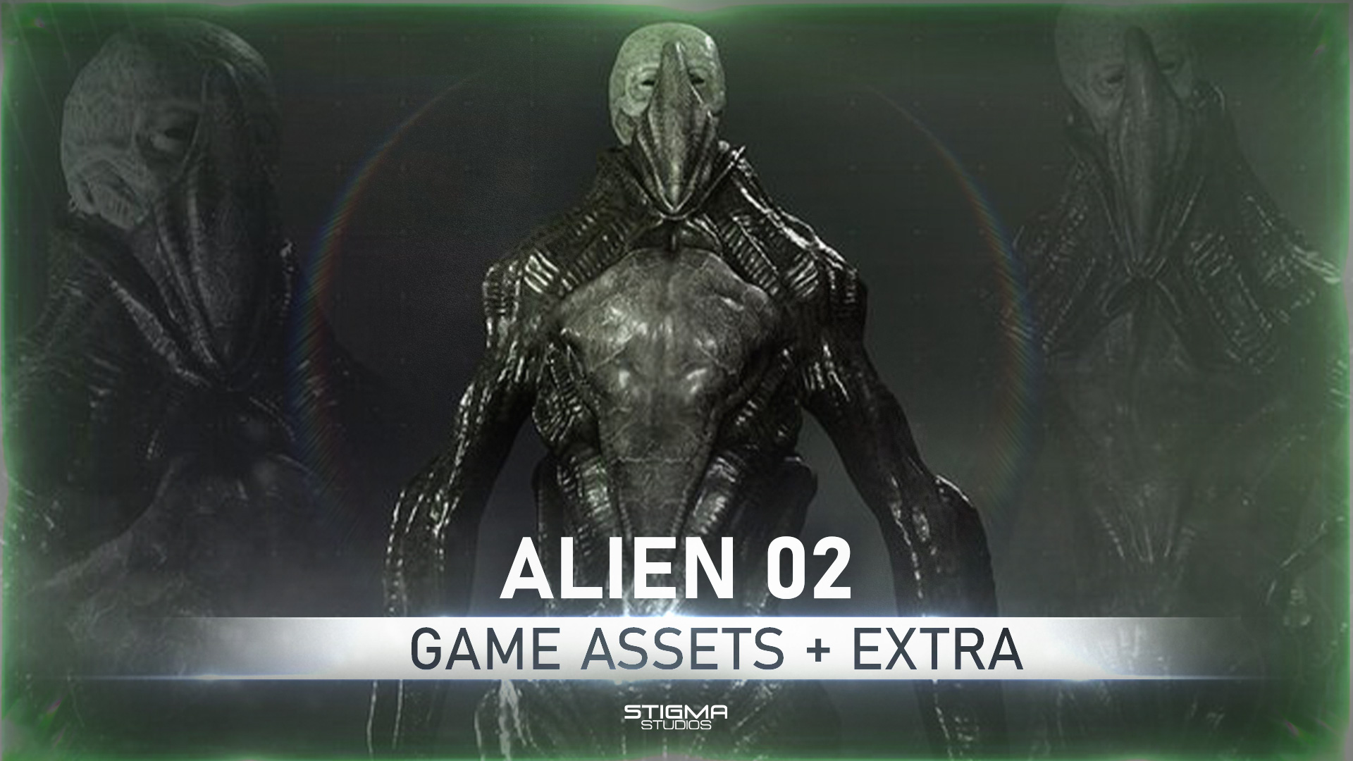 Alien 02 - Game Assets + Extra | Fab