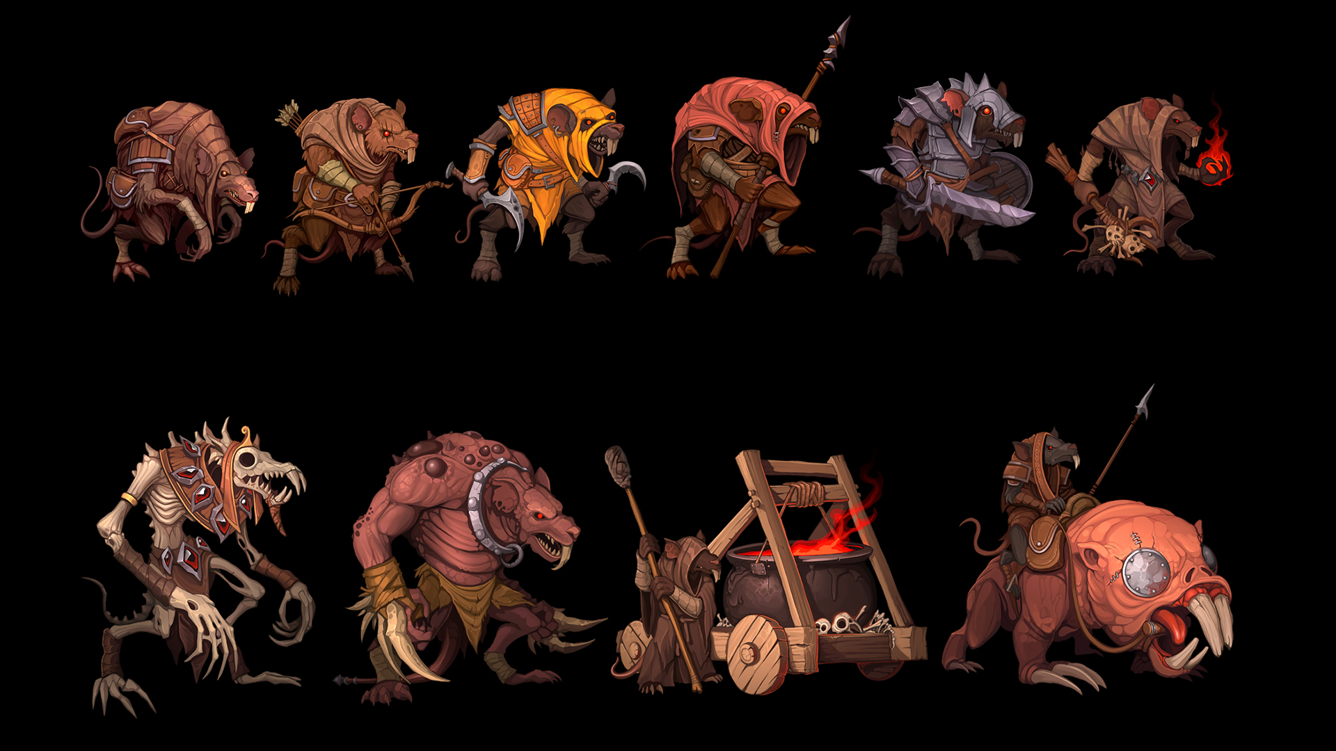 アテッサ新作モデル Fantasy Army Characters pack4 | Fab その他