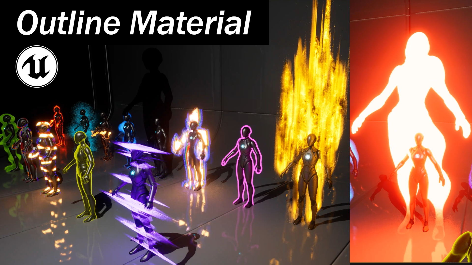 Outline Material Overlay | Fab