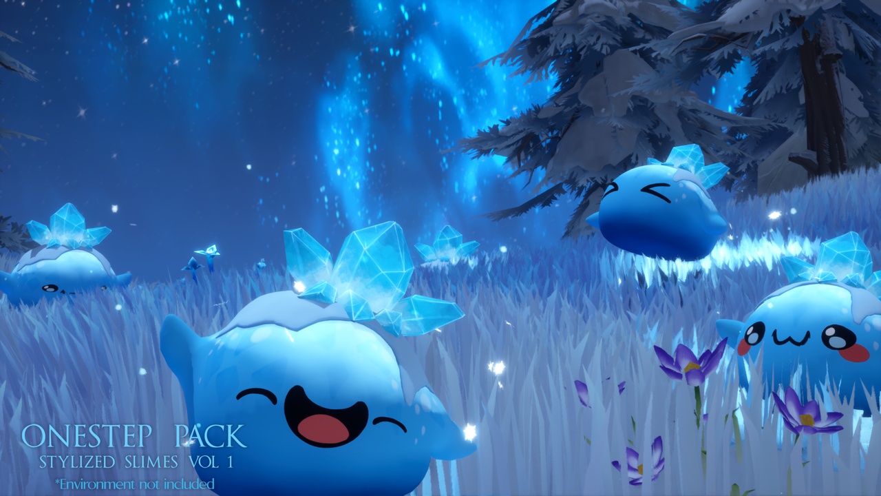 Media 1 for listing Stylized Slime Pack Vol 1