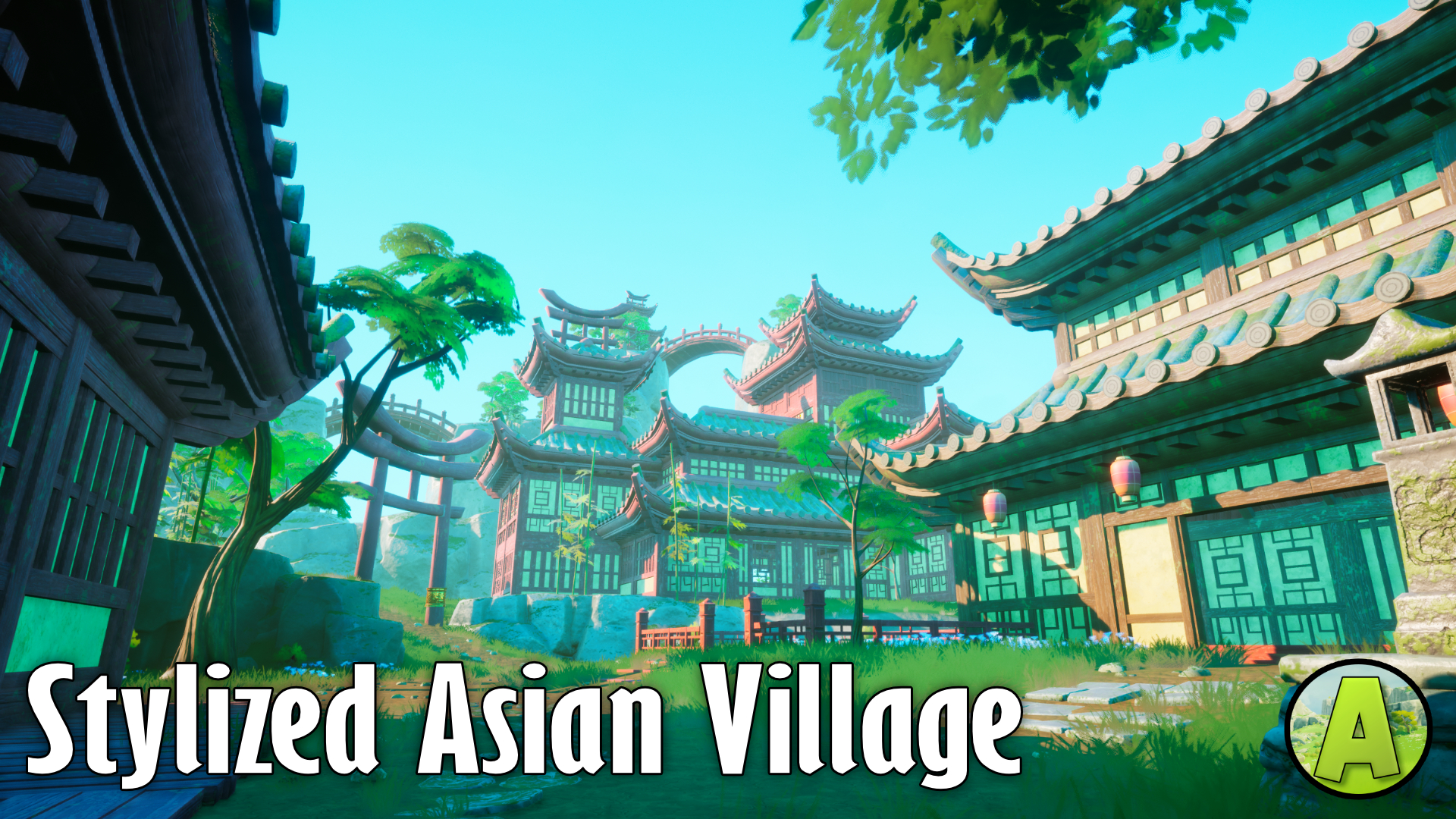 Stylized Asian Village | Fab