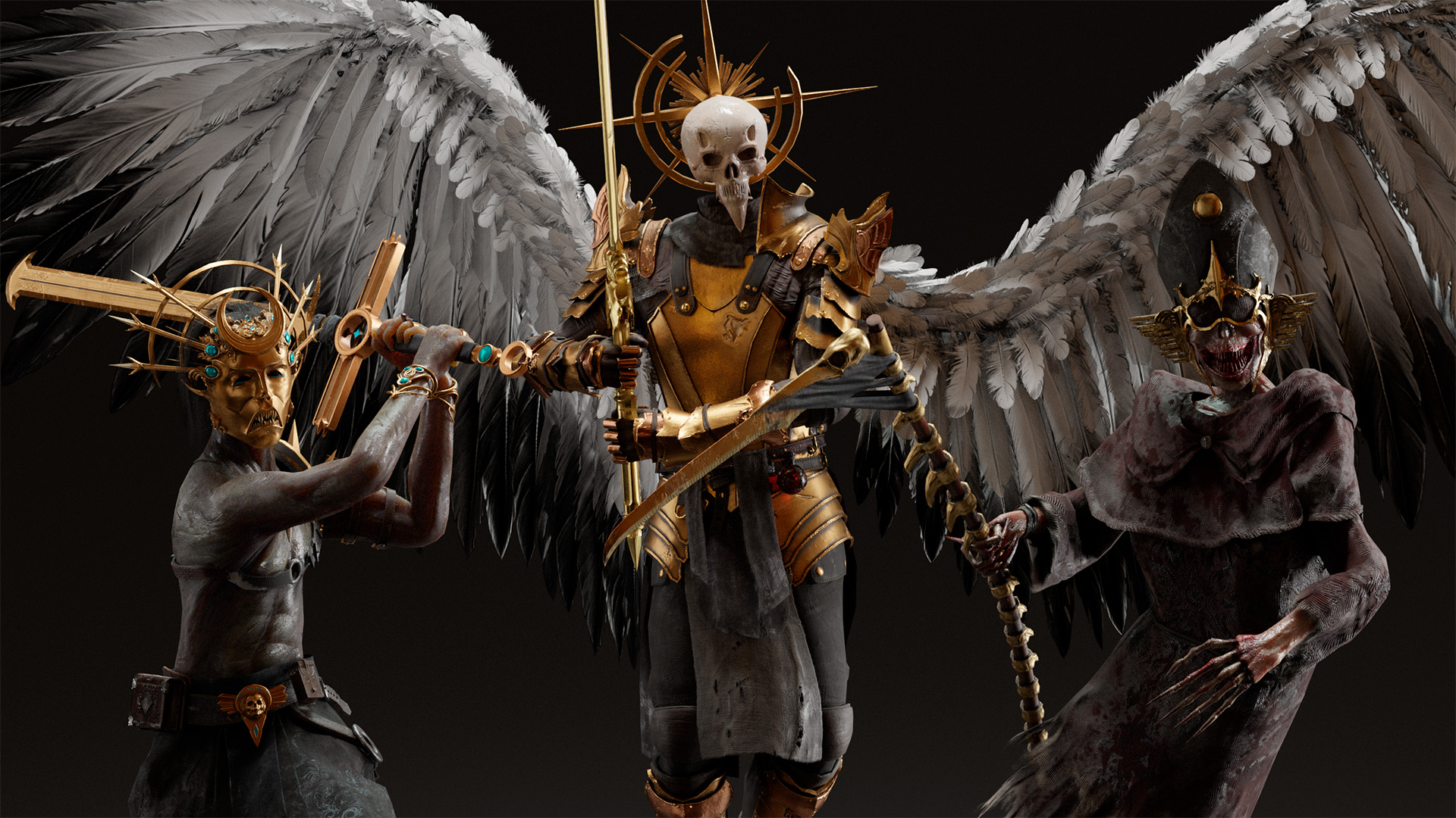 Cultist Undead Monster Pack | Fab
