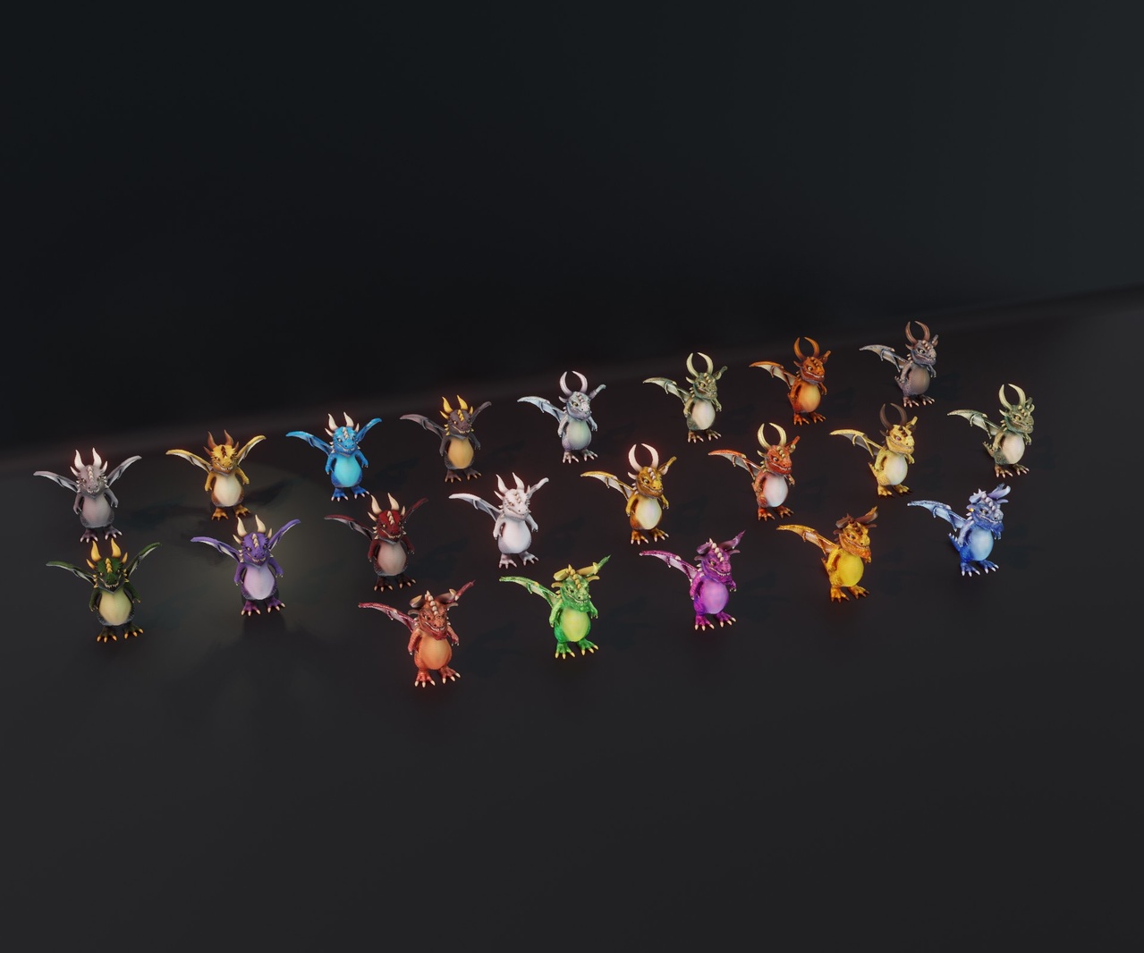 Media 1 for listing Complete Stylized Dragons & Dungeon Environment Pack