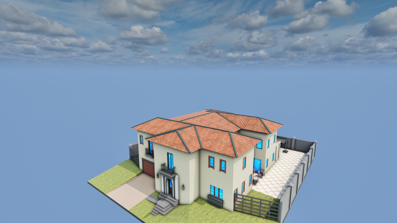 Media 1 for listing Californian Italian Luxury House Mansion Low Poly Vol.7 [Desktop & Mobile]
