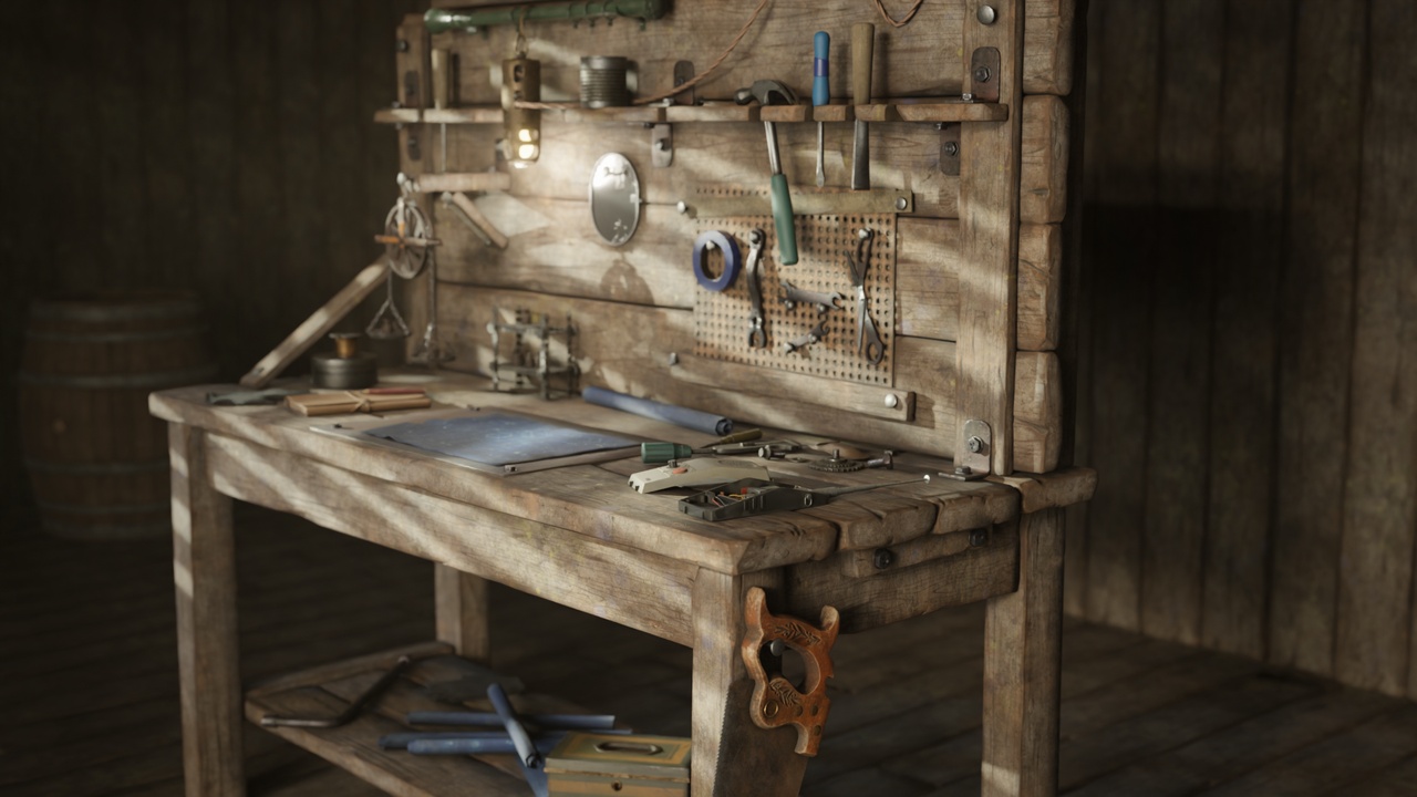 Workbench - decor & tools | Fab