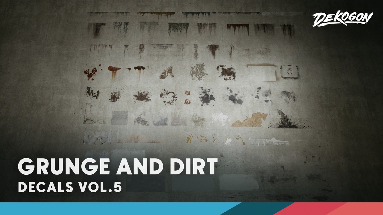 Media 1 for listing Decals VOL.5 - Grunge