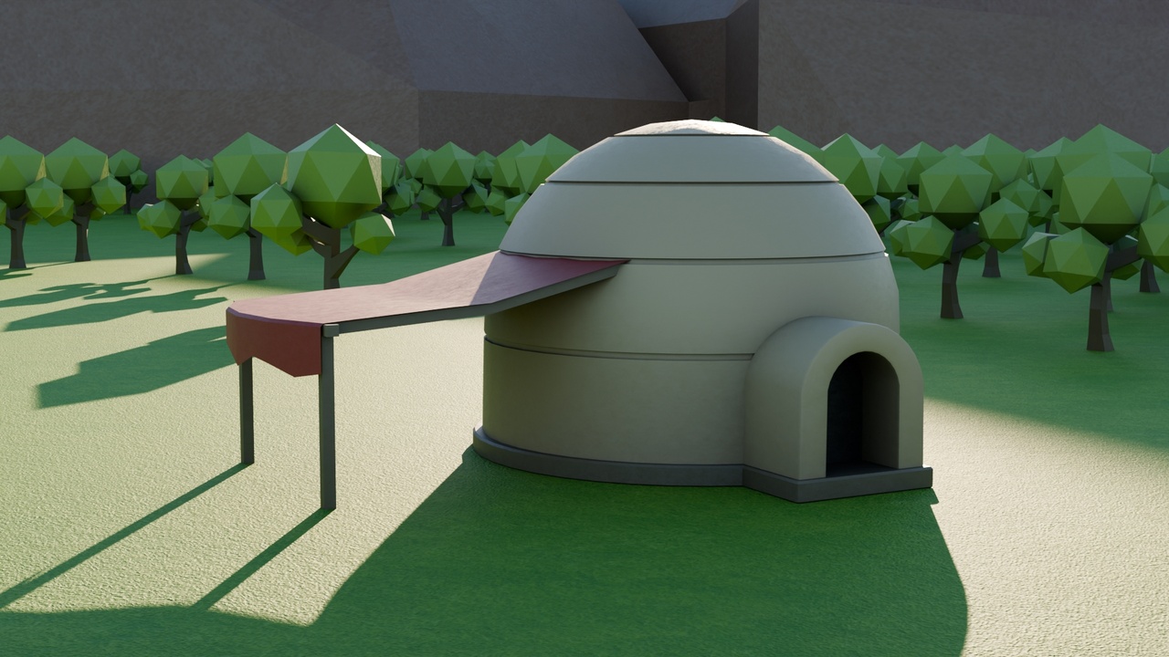 Media 1 for listing Low Poly Igloo - Optimized Exterior Asset