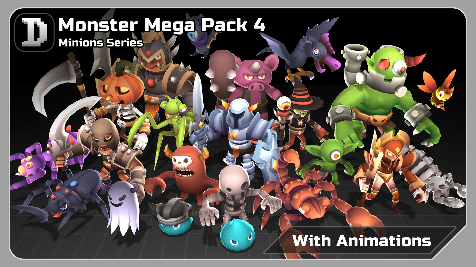 MS - Monster Mega Pack 4 | Fab