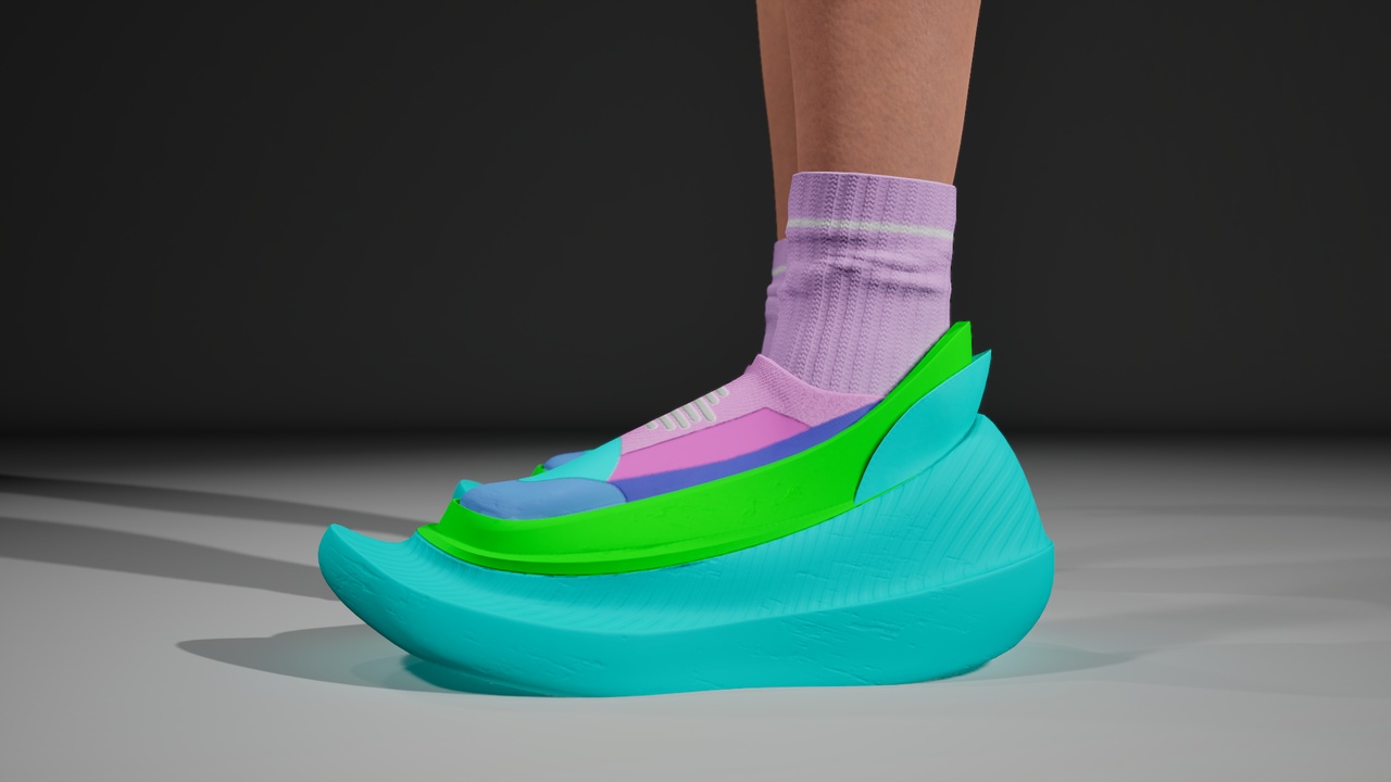 Media 1 for listing Sneaky Sneakers [Parametric Clothing]
