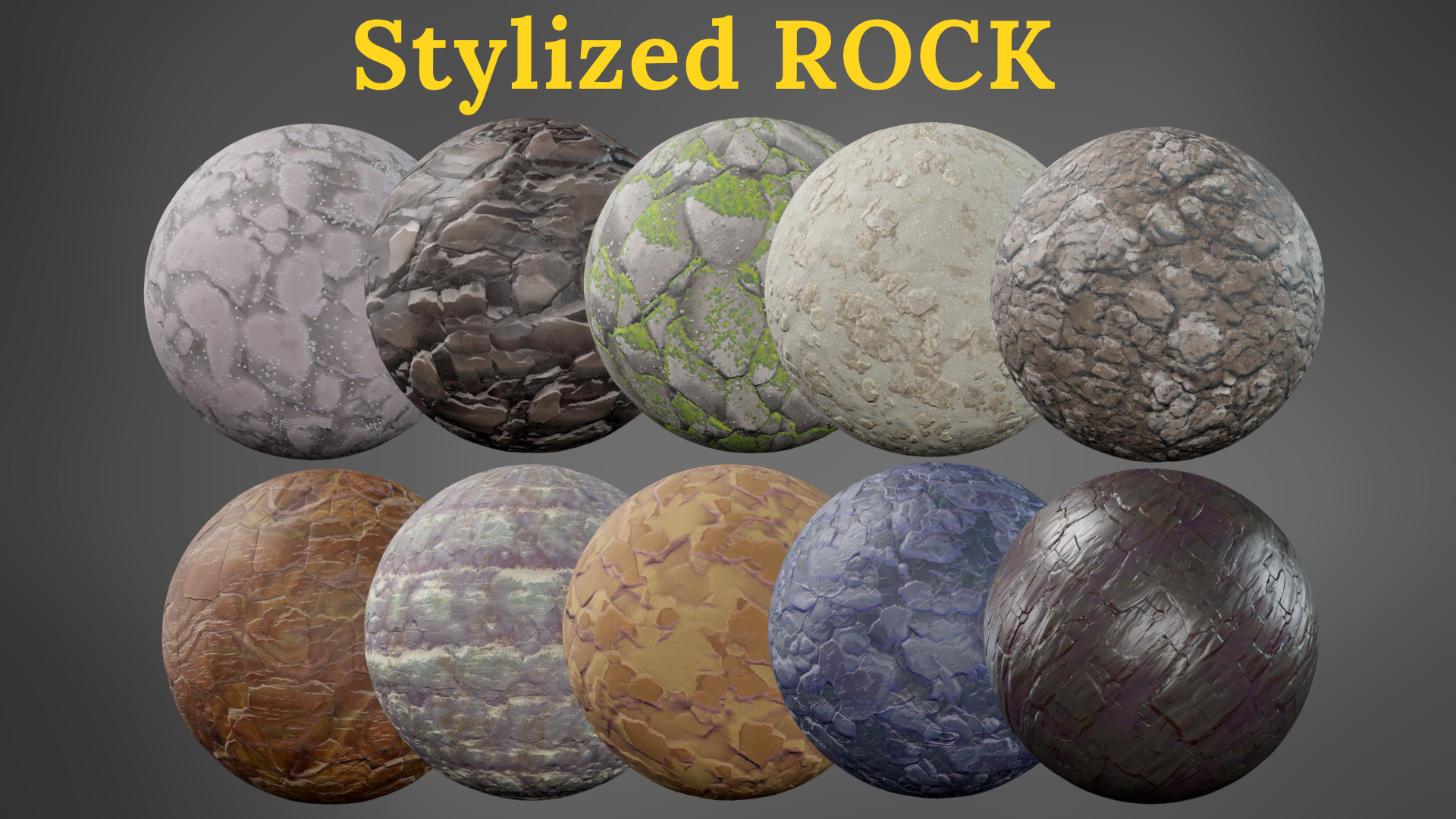 Stylized Rock Material | Fab