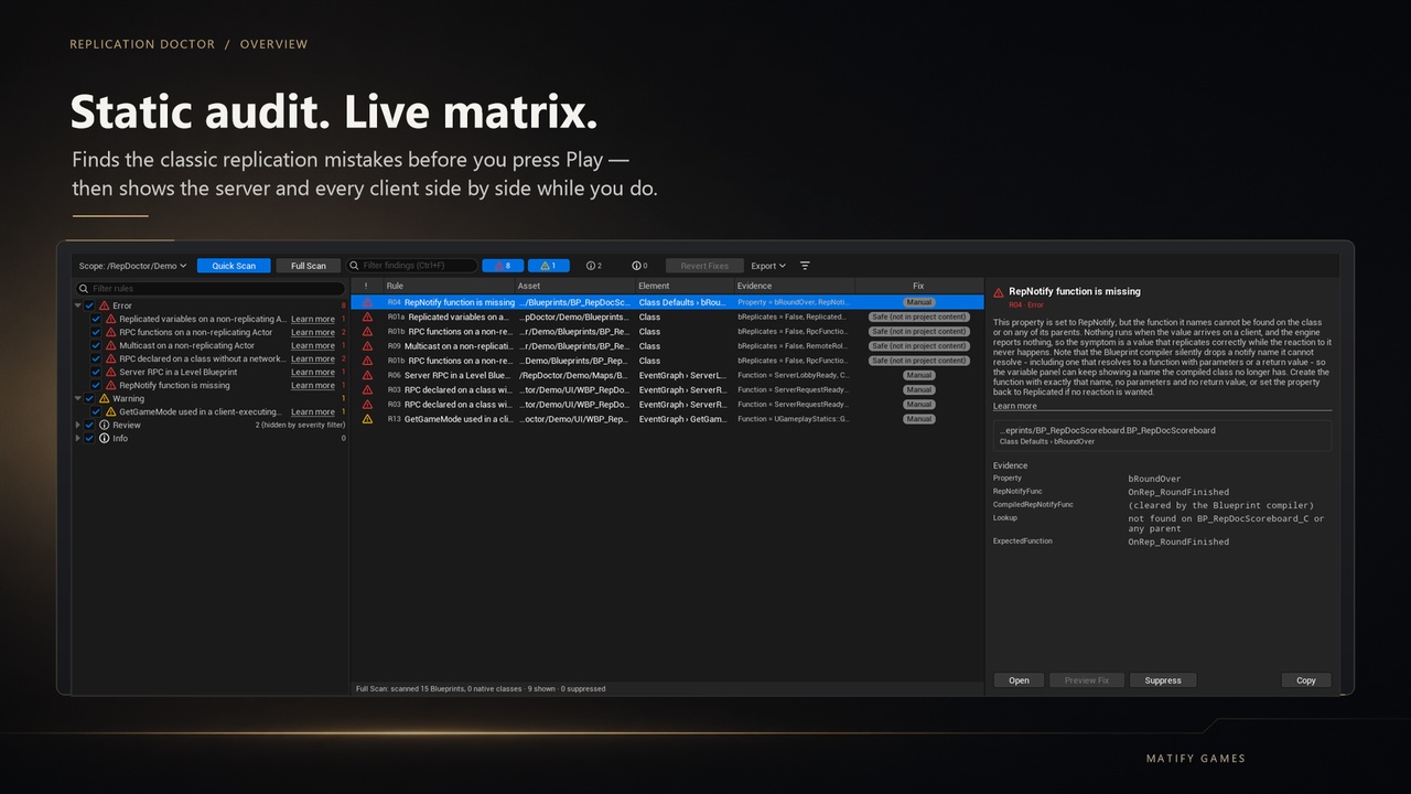 Media 1 for listing Replication Doctor (V1.0.0)