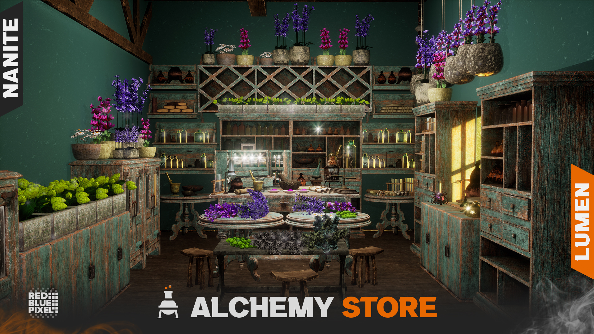 Medieval Alchemist Store | Fab