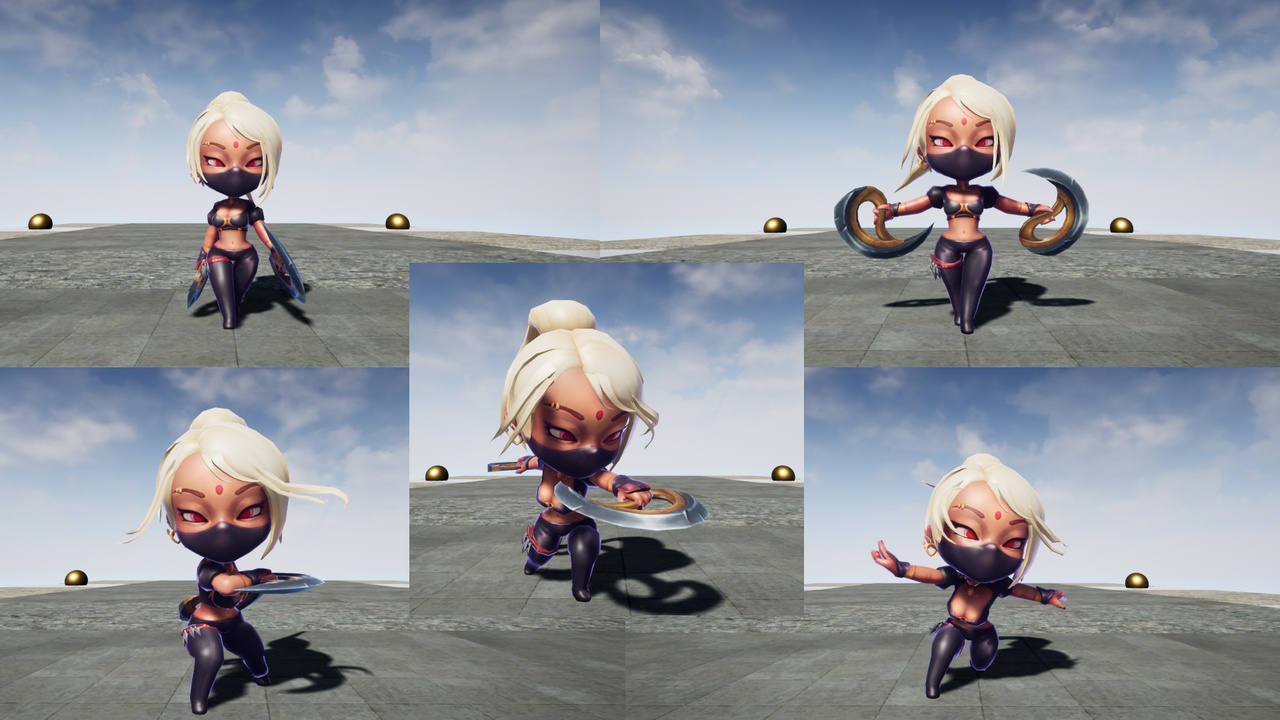 Media 1 for listing Ein Fantasy Assassin