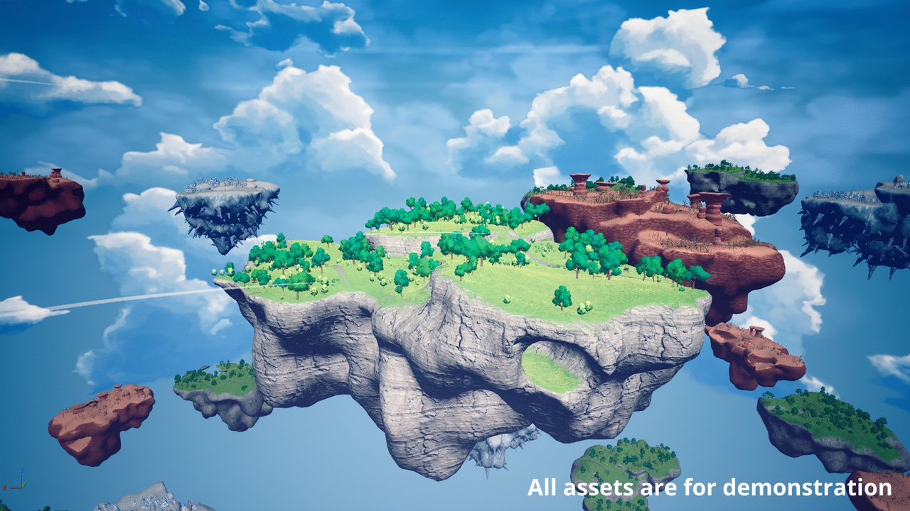 Media 1 for listing Procedural Floating Islands