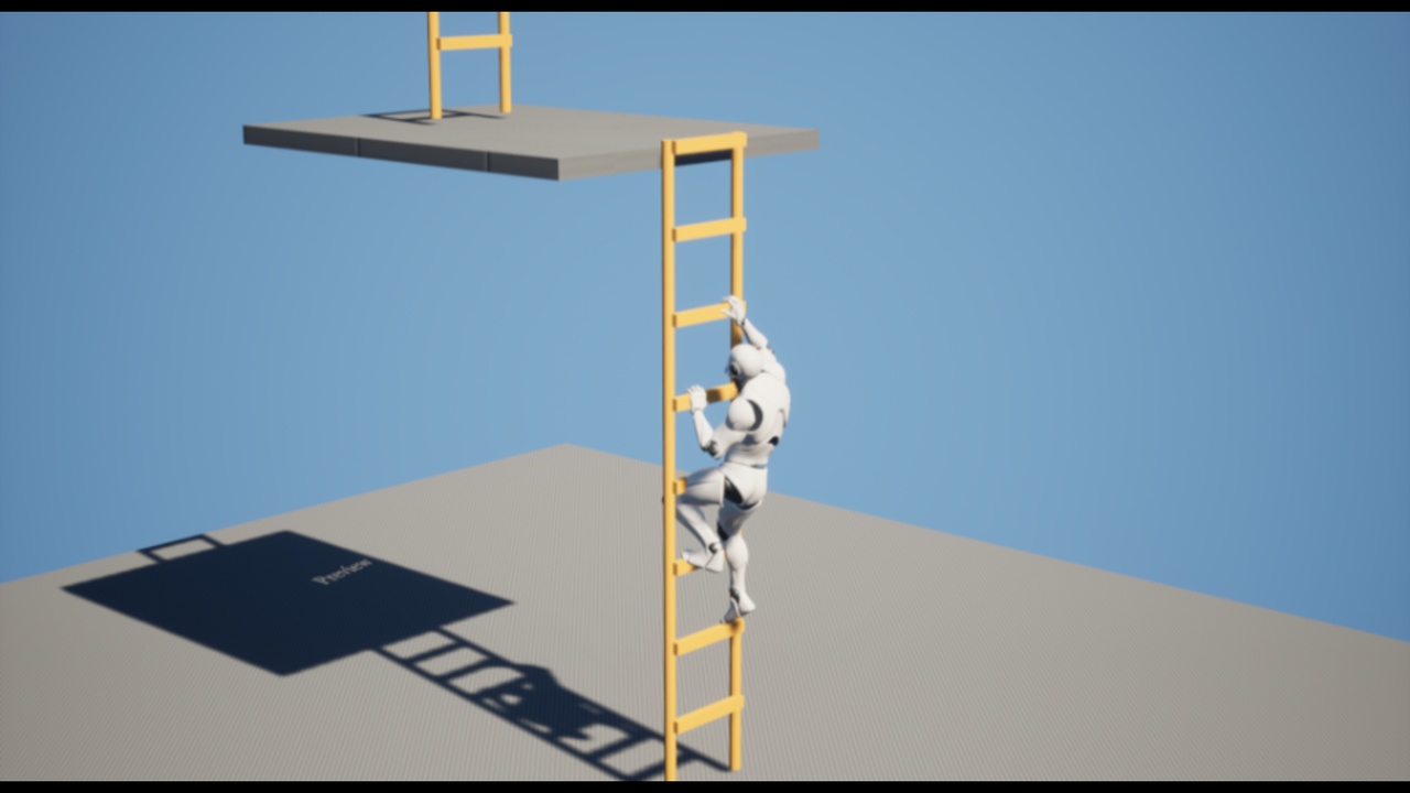 Media 1 for listing Action Adventure Ladder Climbing Animation Pack