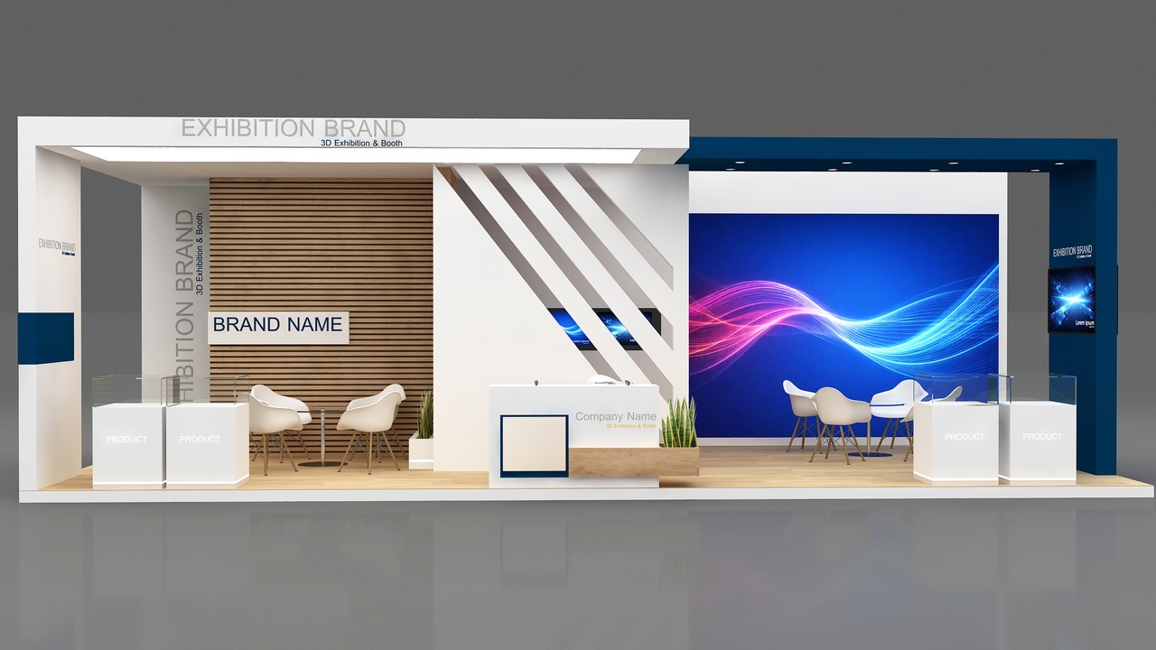 Media 1 for listing exhibition 3d model