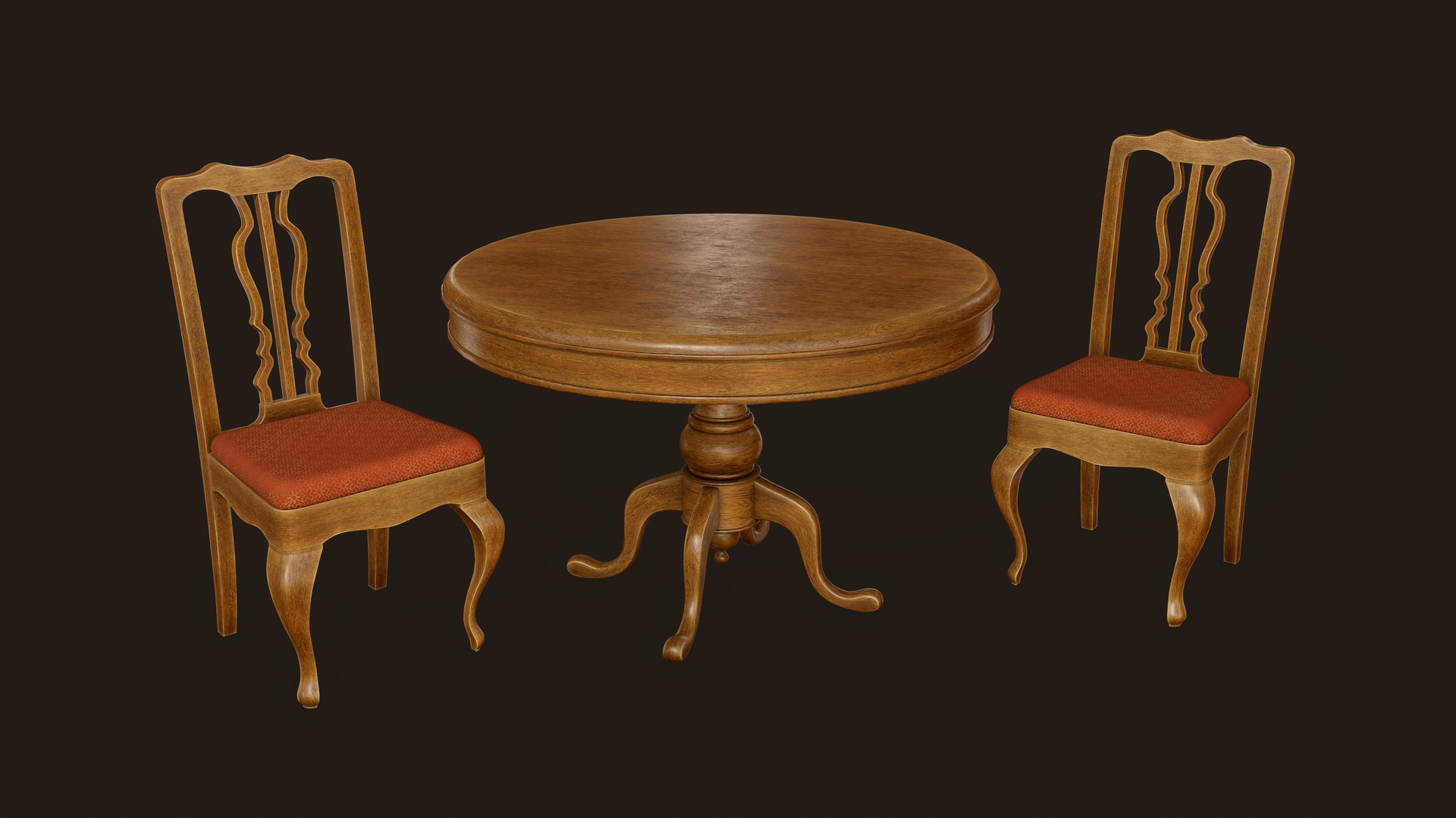 Media 1 for listing Vintage Table and Chair
