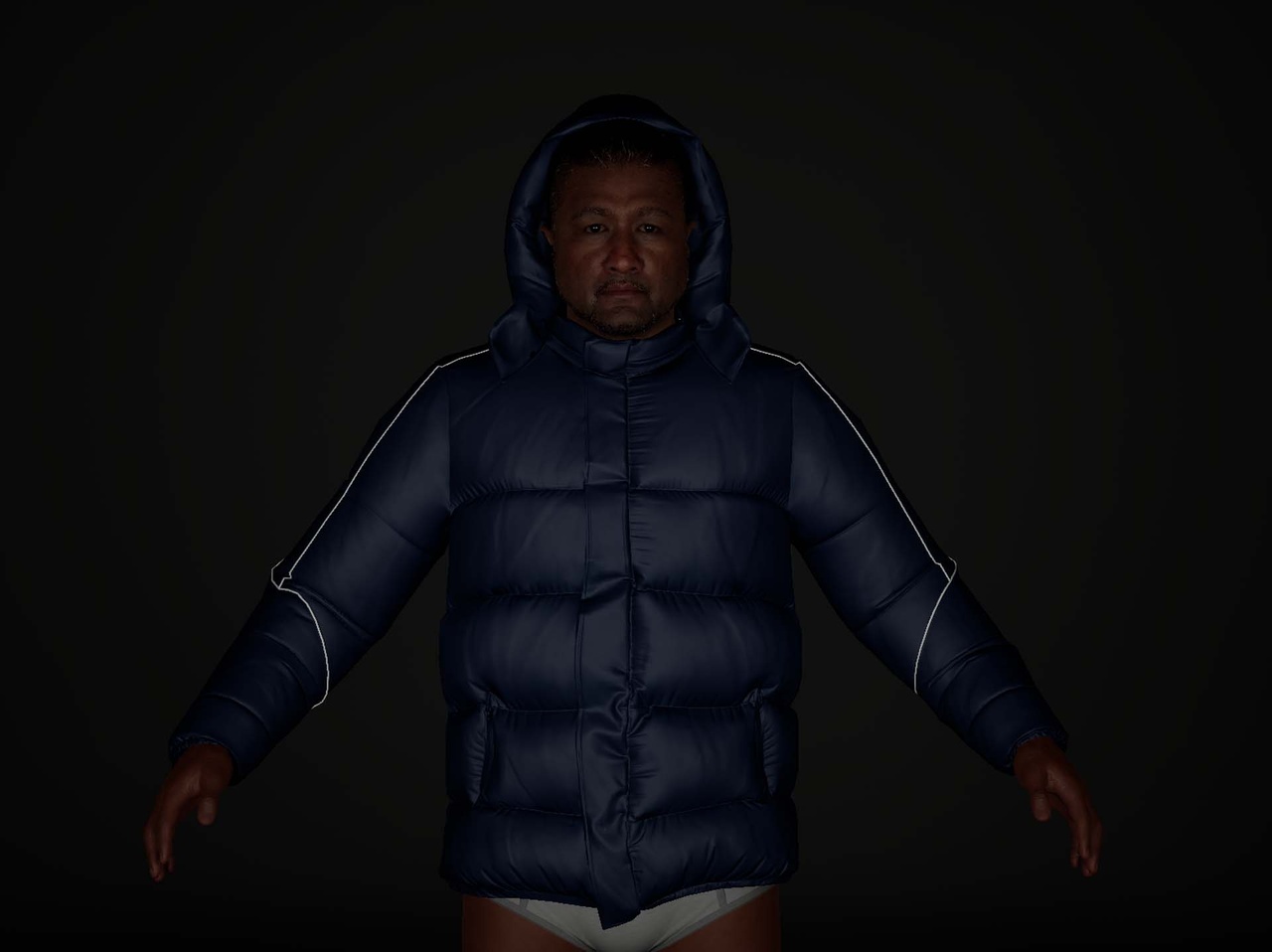 Puffer 1 - 参数化身体 - 绑定 - 全MH体型与UE5骨骼 - Puffer 1 - Parametric Body - Rigged - All MH Bodies & UE5 Skeletons