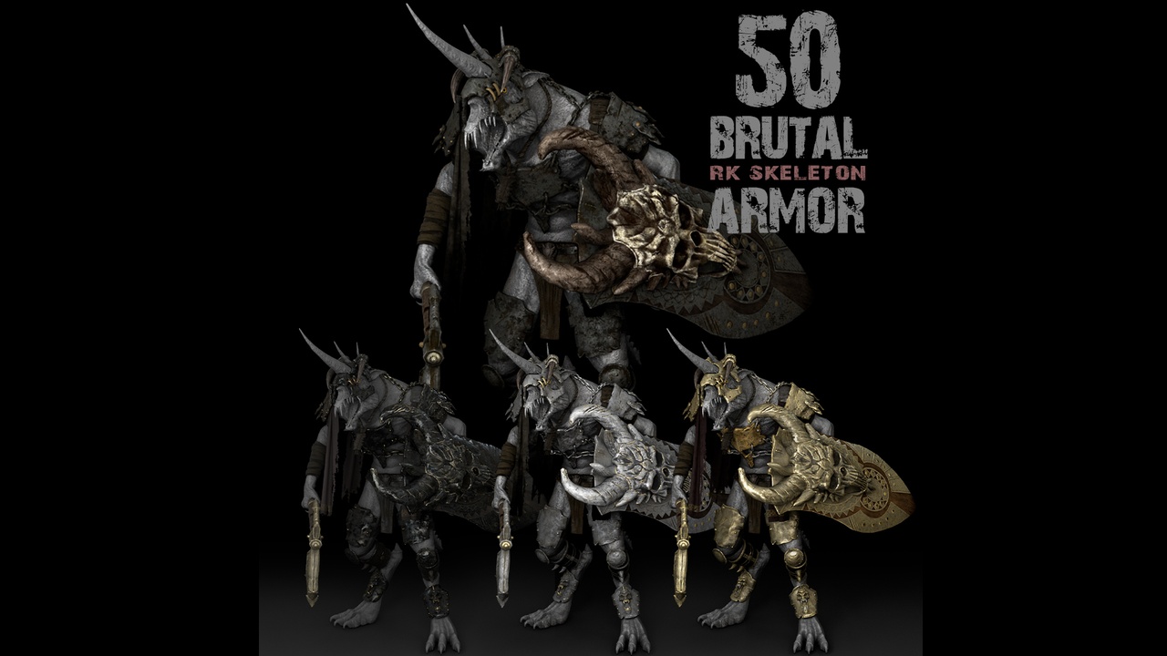 Media 1 for listing 50 Brutal Armor