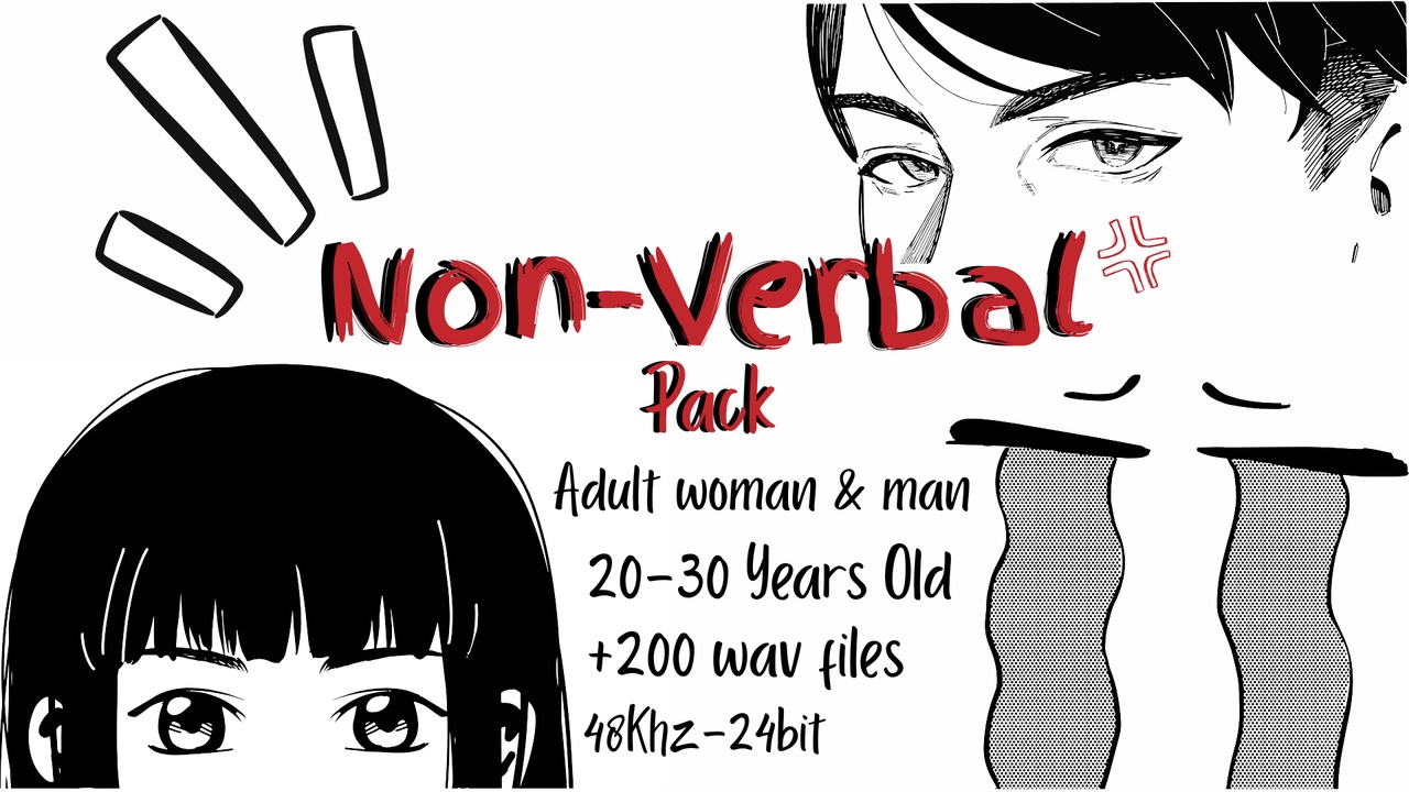 Media 1 for listing Non-Verbal Voice Pack