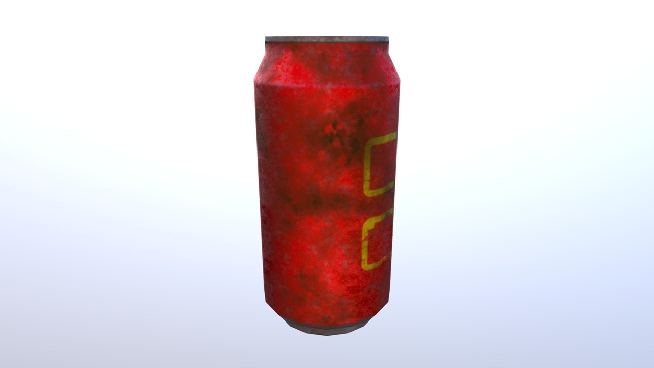 Media 1 for listing Low Poly Soda Can