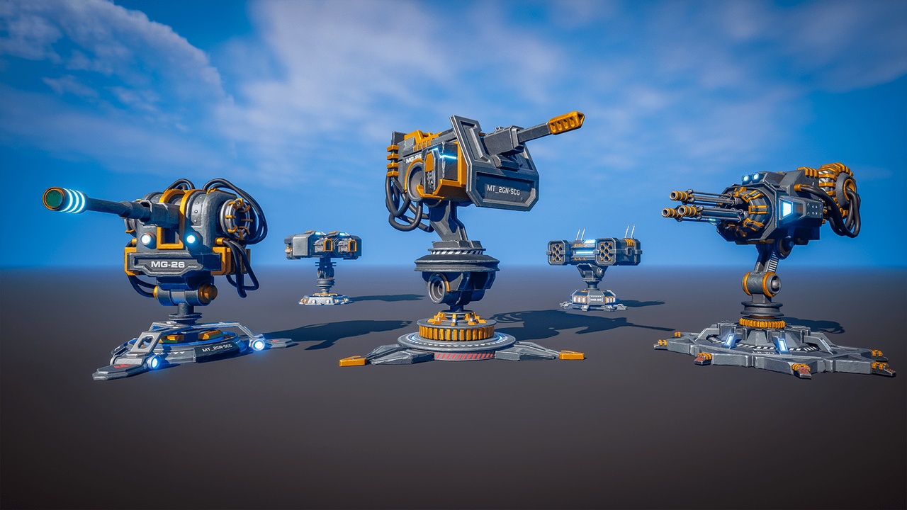 Media 1 for listing Turrets Pack 03