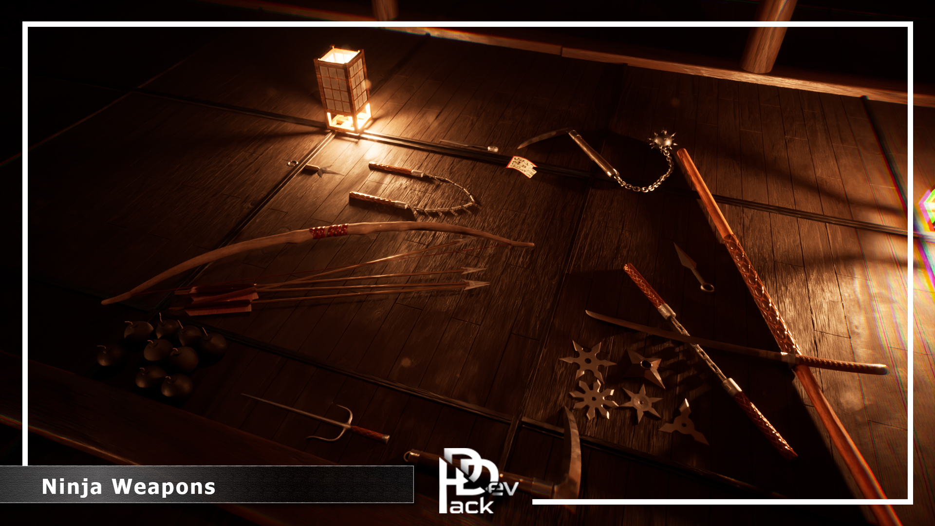 Ninja Weapons / 20 Assets | Fab