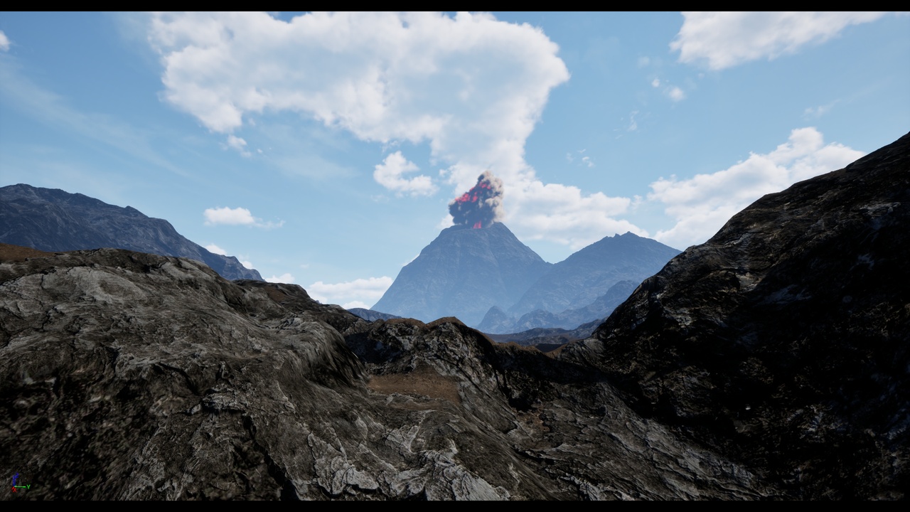 Media 1 for listing Volcano terrain material