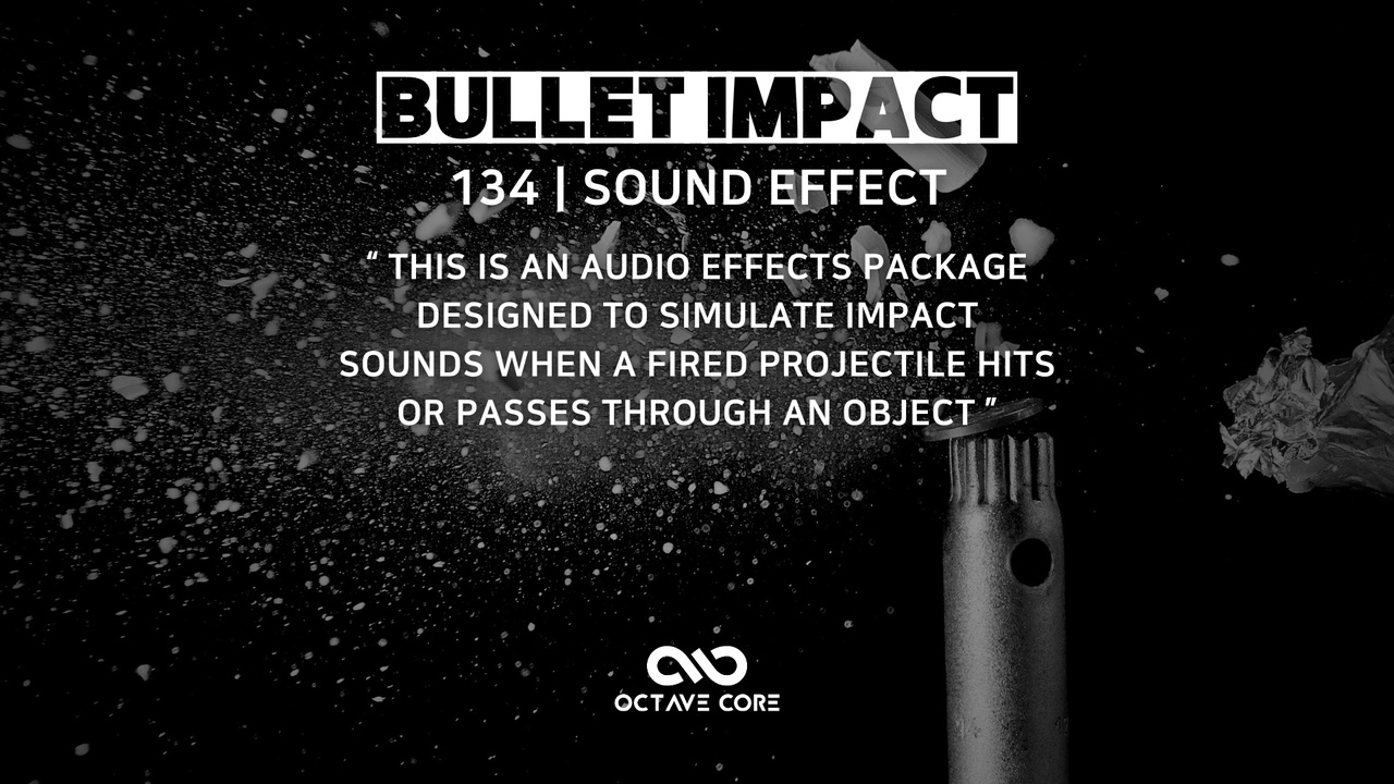 Media 1 for listing BulletImpact1 SoundEffect