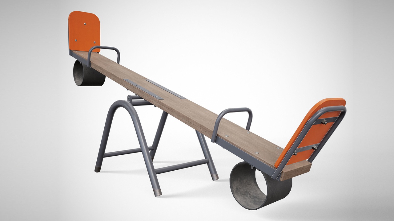 Media 1 for listing Painted Playground Swing Balancer