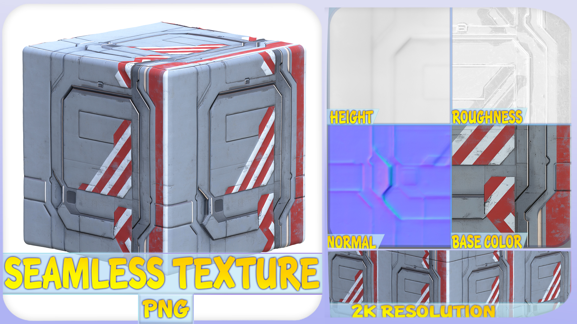 SciFi Seamless Texture | Fab