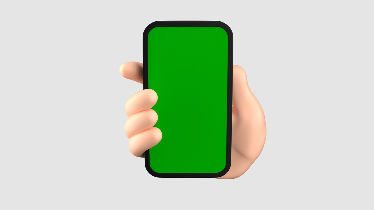 Media 1 for listing Hand Cartoon Phone Template