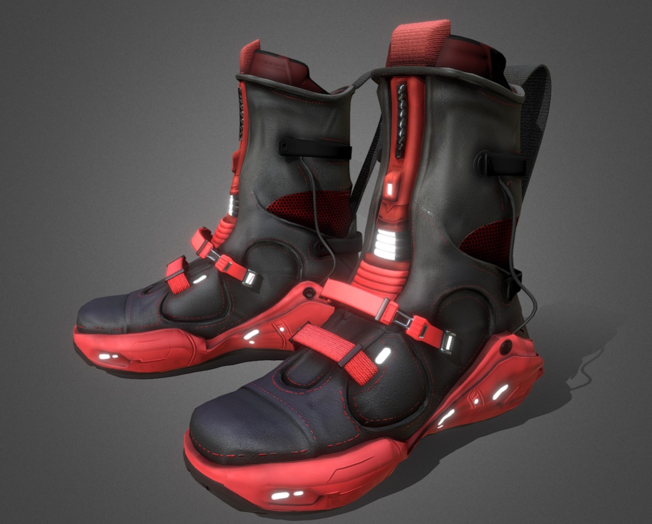 出品Sci-Fi Cyberpunk Bootsのメディア1