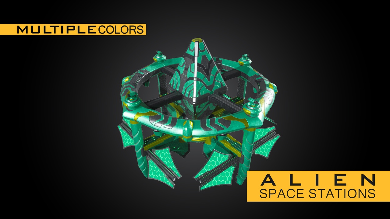 Media 1 for listing Alien Modular Space Stations