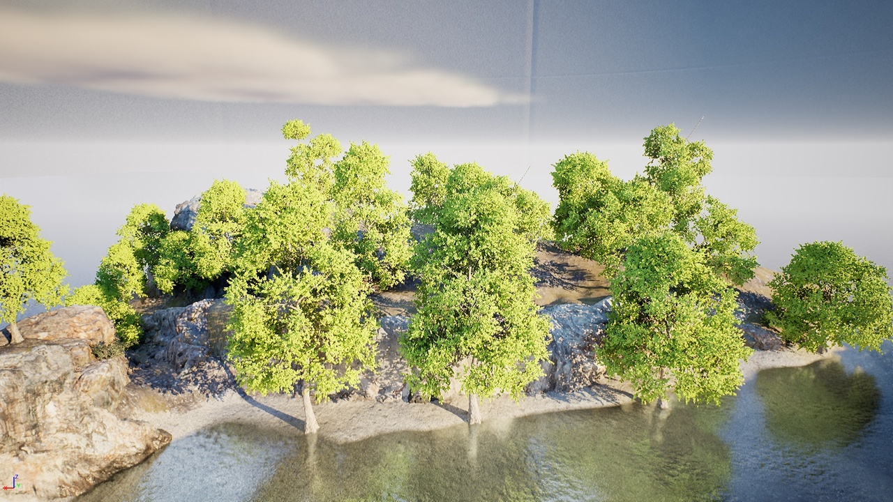 Media 1 for listing HighPoly Tree Pack 7