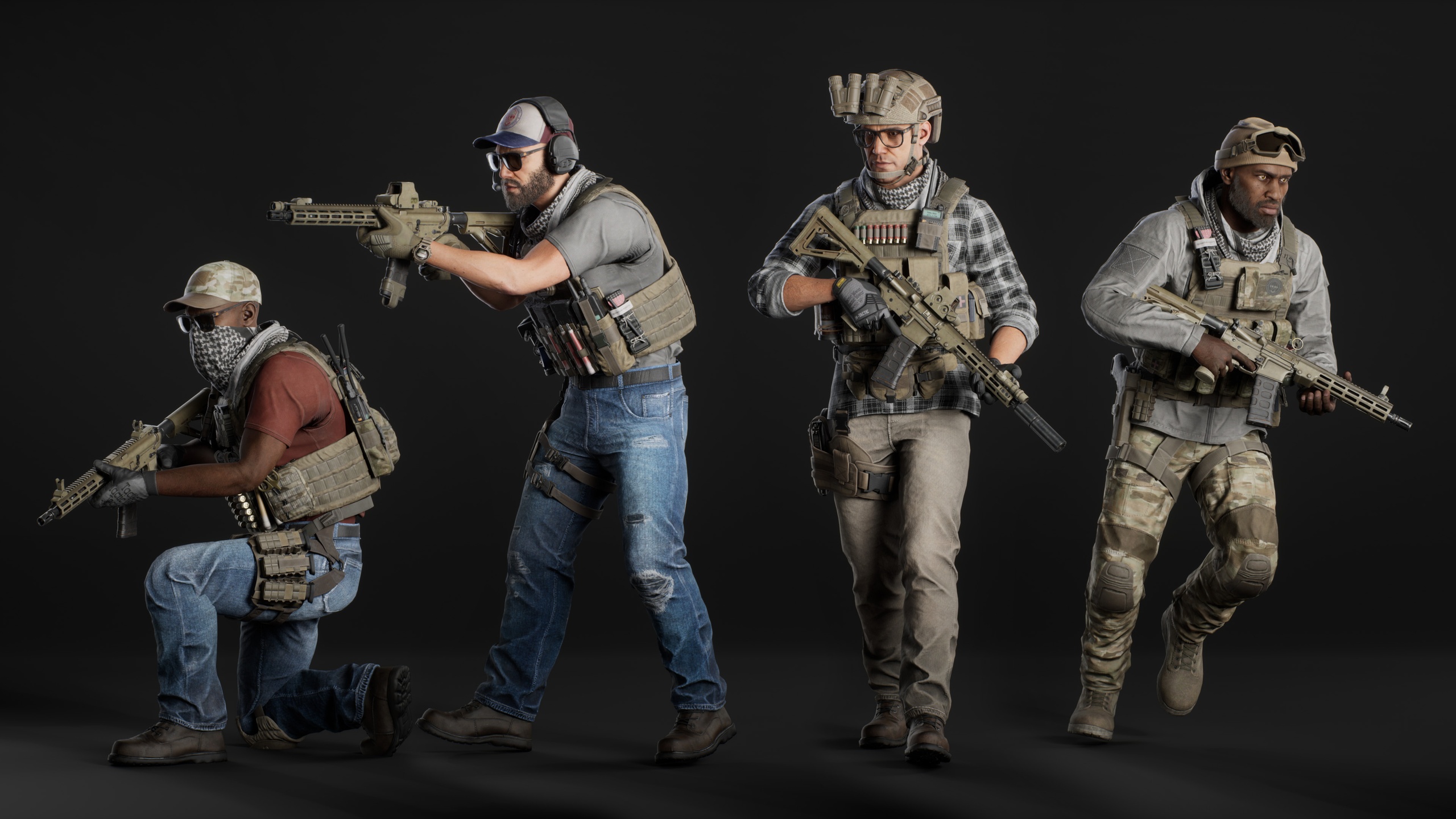 Media 1 for listing Casual Military Characters