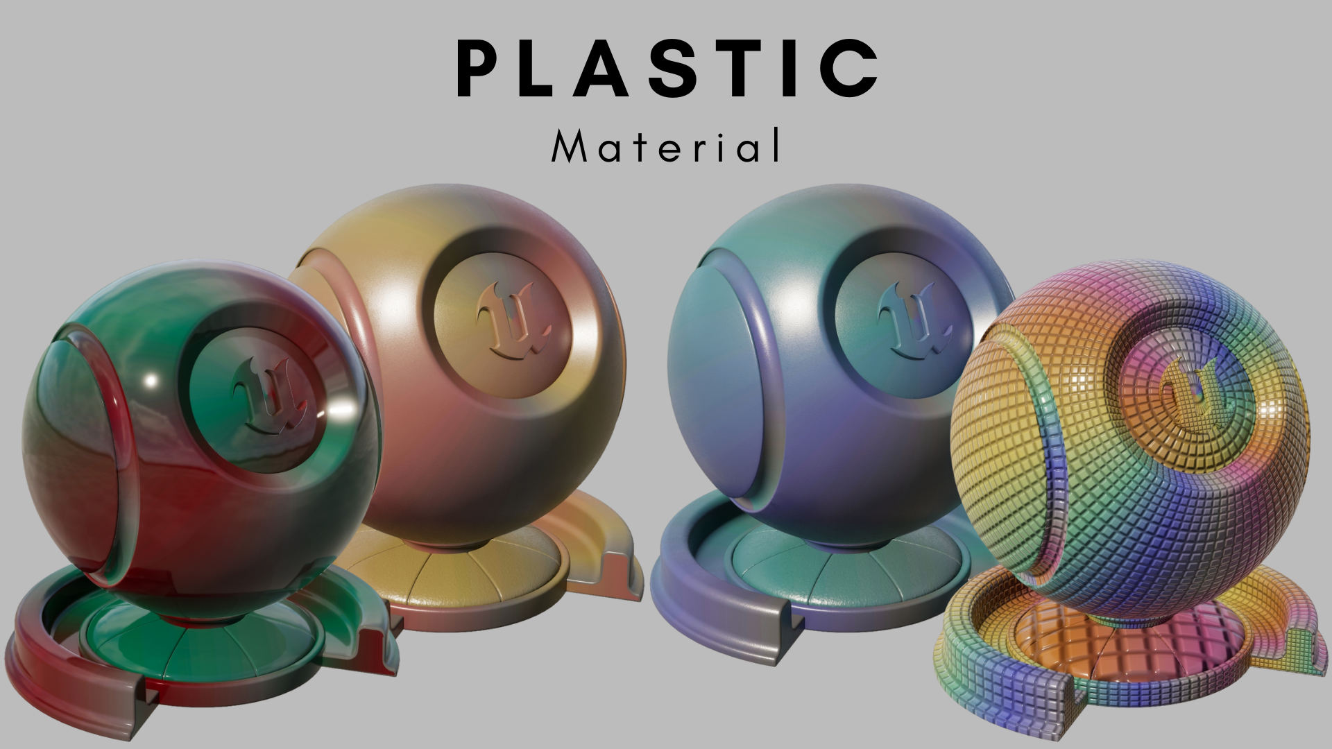 Plastic Material V2 / 4K PBR TEXTURE | Fab
