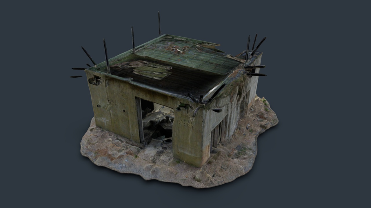 Media 1 for listing Destroyed Bunker 003
