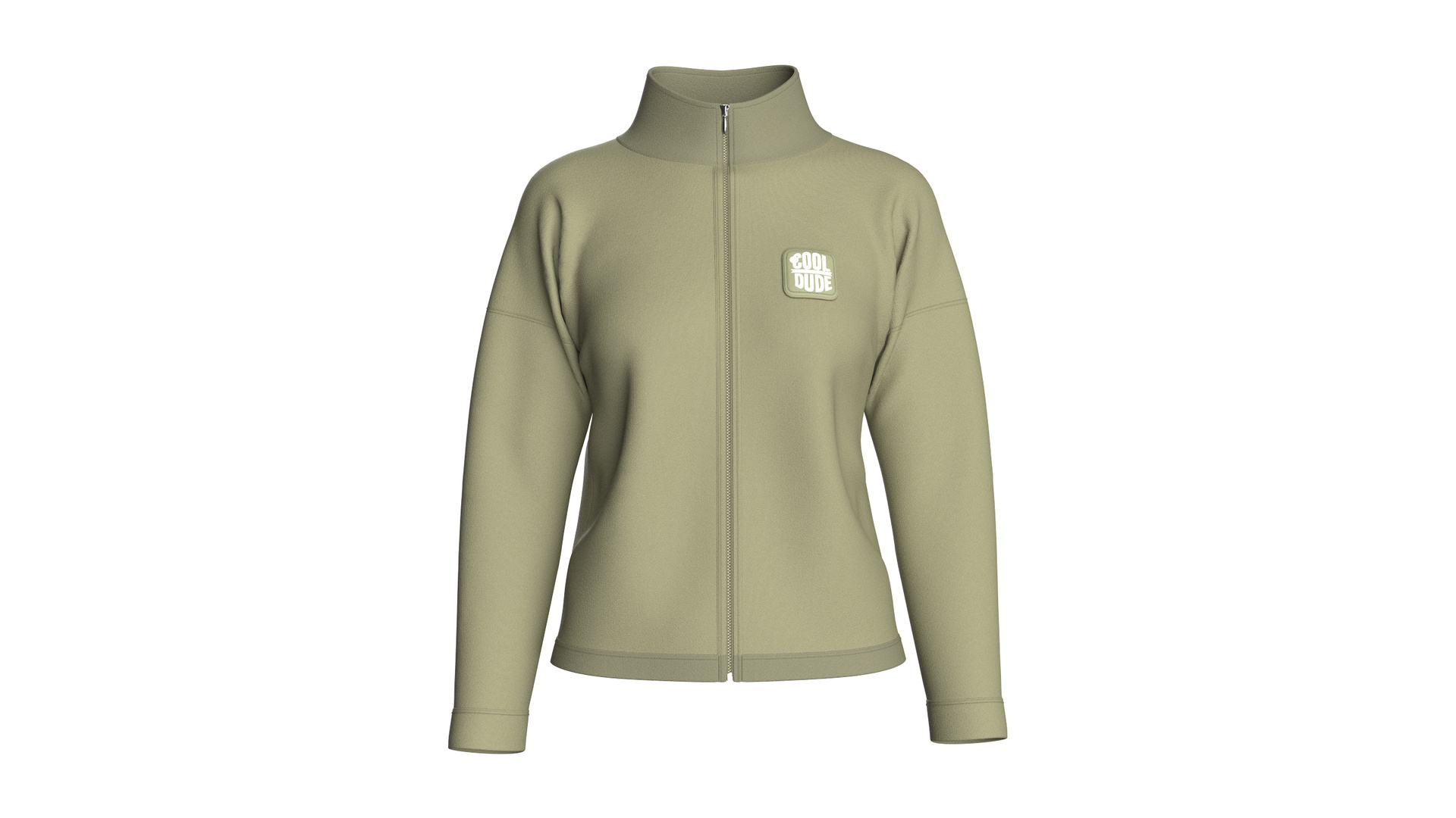 Media 1 for listing Girls Cropped Zip - Up Jacket | High Poly